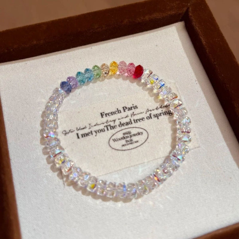 Paleta Cromática Brazalete de Perlas Orgánicas