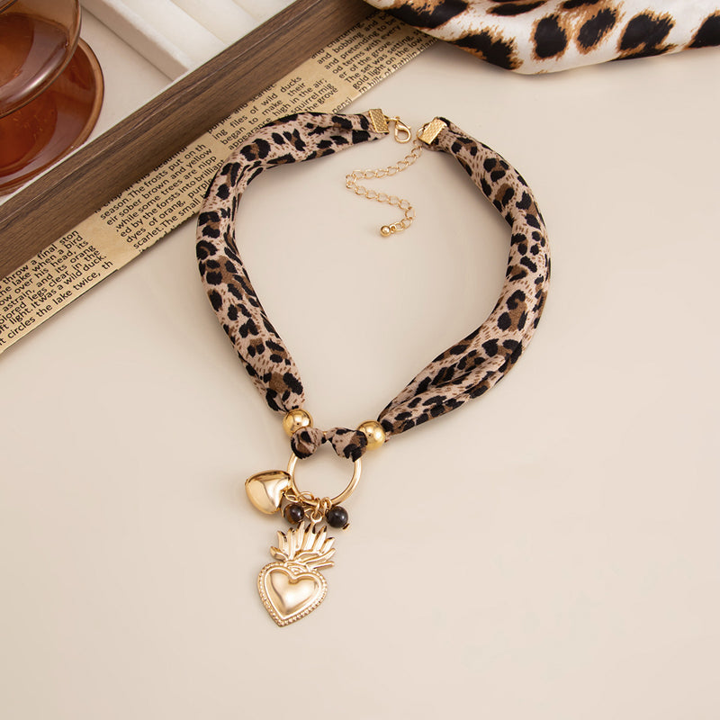 Leopardenherz-Collar de Alta Joyería