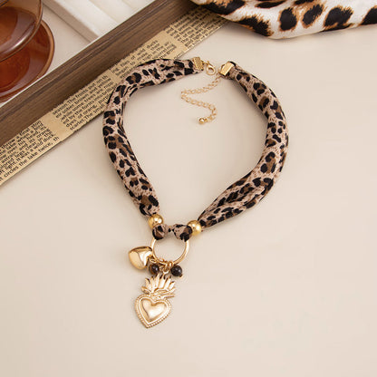 Leopardenherz-Collar de Alta Joyería