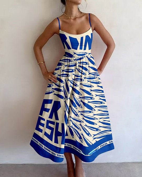 Hadleigh | Coastal Market Vestido Midi