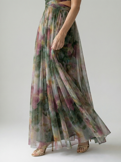 Isel | Soft Wrap Vestido Maxi
