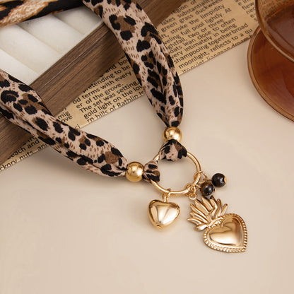 Leopardenherz-Collar de Alta Joyería
