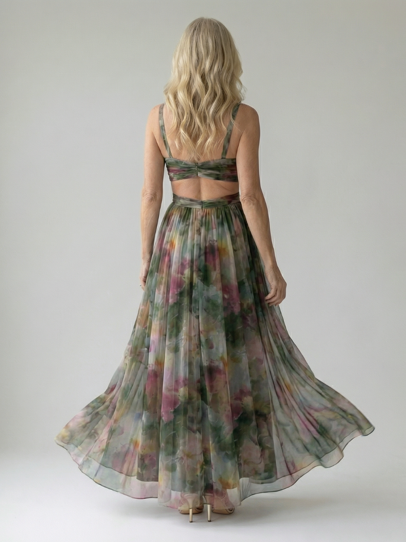Isel | Soft Wrap Vestido Maxi