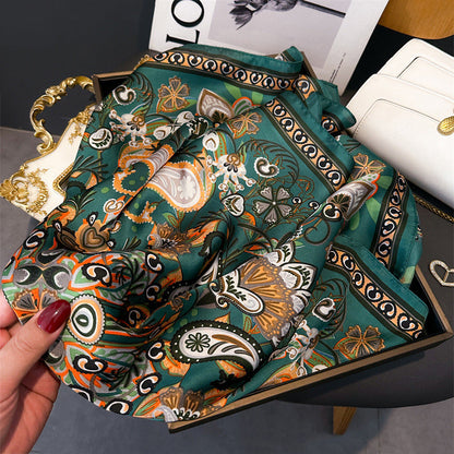 Inspiración Vintage-Foulard de Cachemira de Ethno-Stil