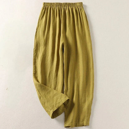 Aurora 100% Linen Relaxed Pants