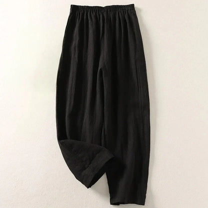 Aurora 100% Linen Relaxed Pants