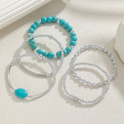 Inspiración Vintage Ethnisches Brazalete de Perlas Orgánicas
