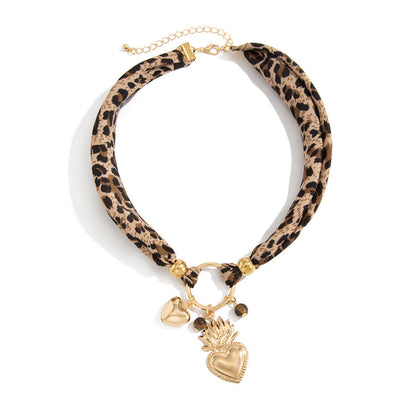 Leopardenherz-Collar de Alta Joyería