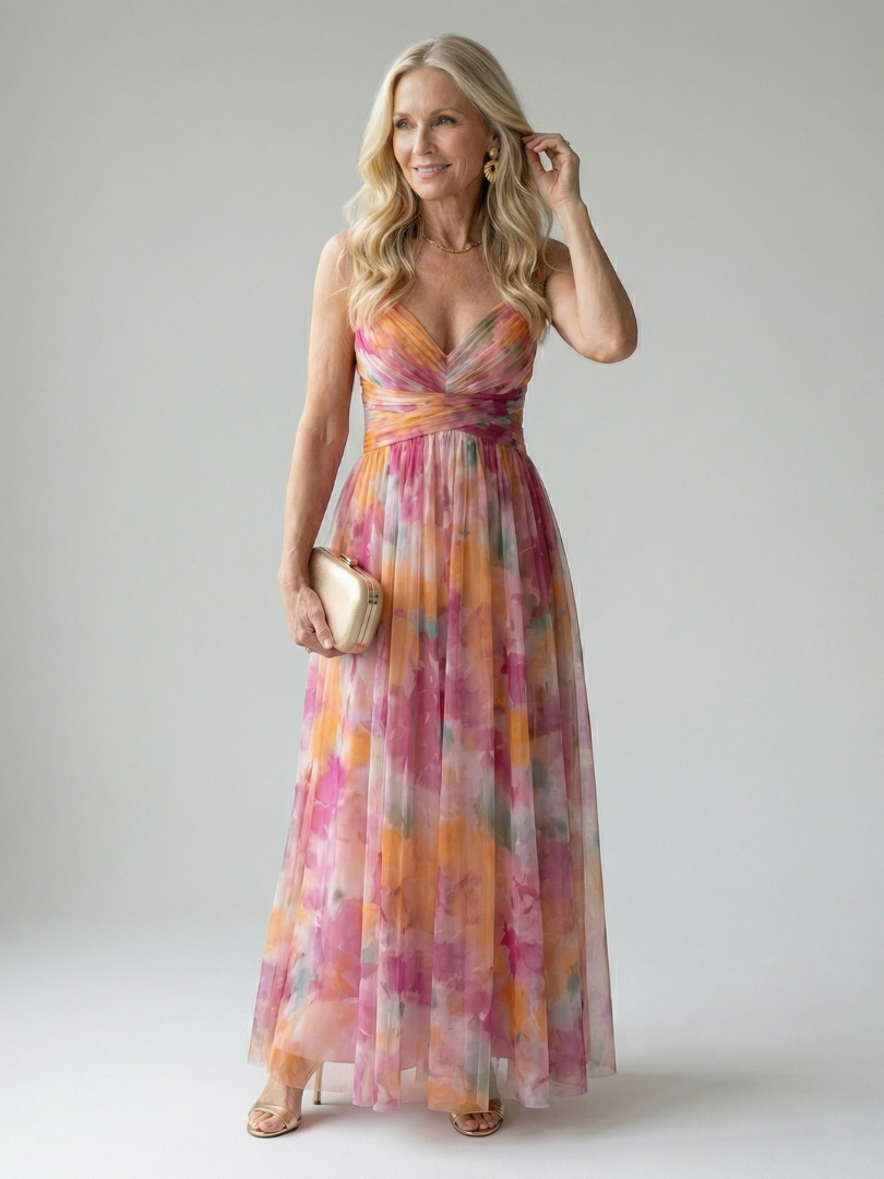 Isel | Soft Wrap Vestido Maxi