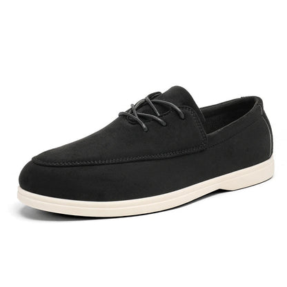 Claudio Lace-up Suede Loafer