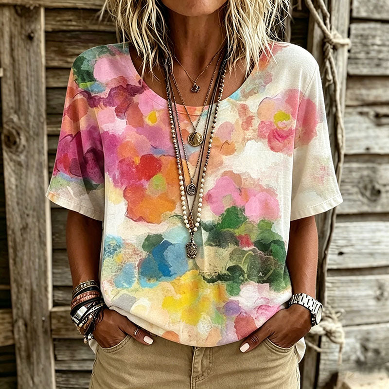 Paleta Cromática Inspiración Vintage-Camiseta Premium Cotton
