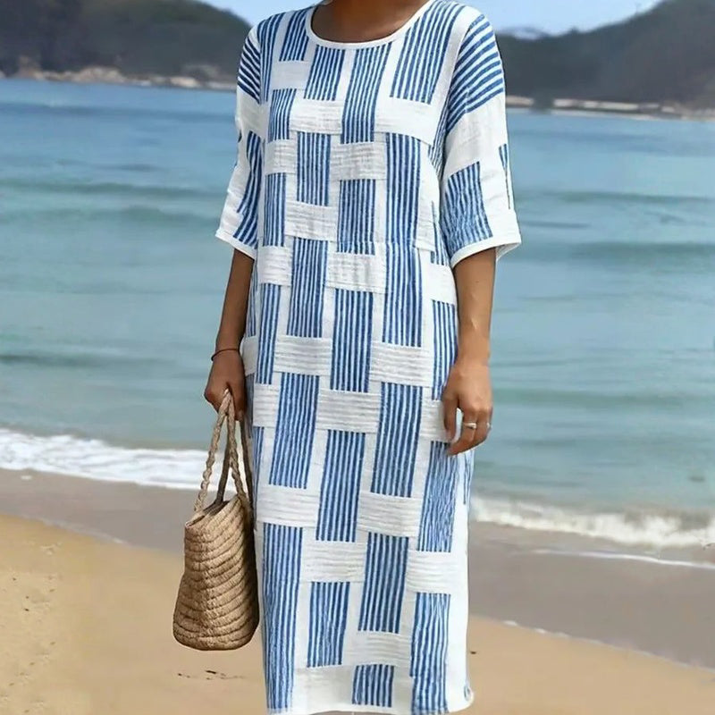 Casual Refinado de Líneas Canale Vestido Haute Couture