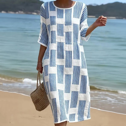Casual Refinado de Líneas Canale Vestido Haute Couture