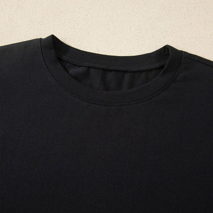Casual Refinado de Líneas Canale Camiseta Premium Cotton
