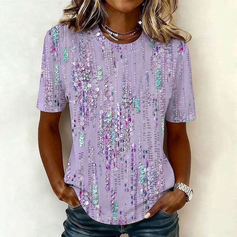 Casual Refinado Inspiración Vintage-Camiseta Premium Cotton