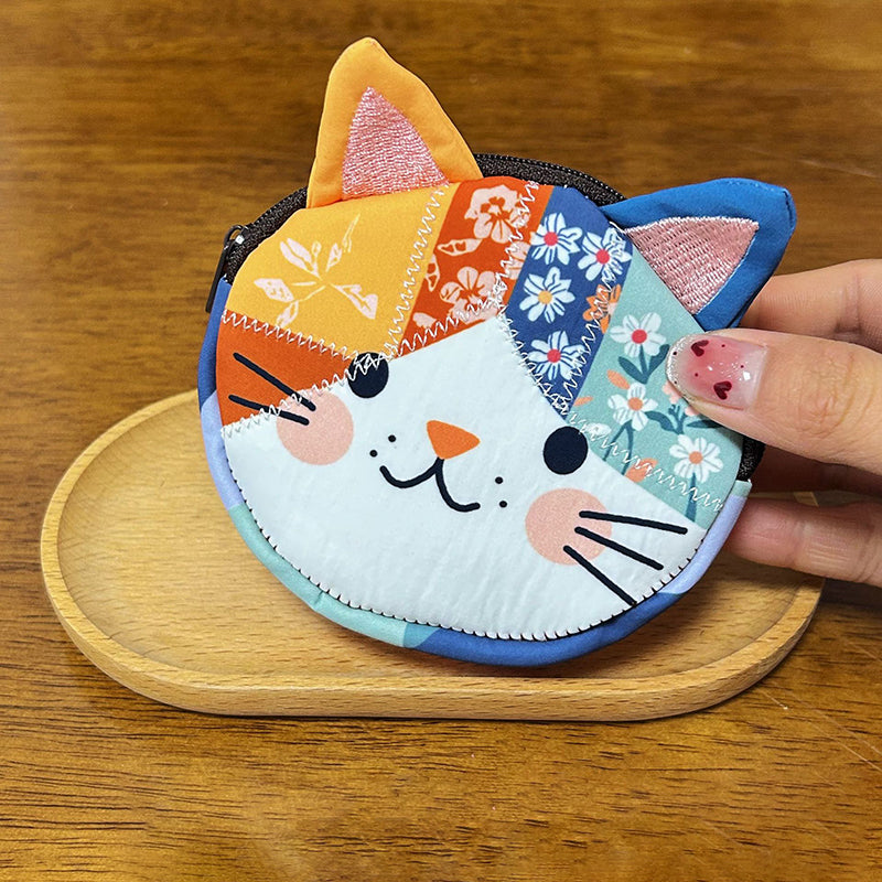 Kreative Cartera de Piel Premium In Katzenform