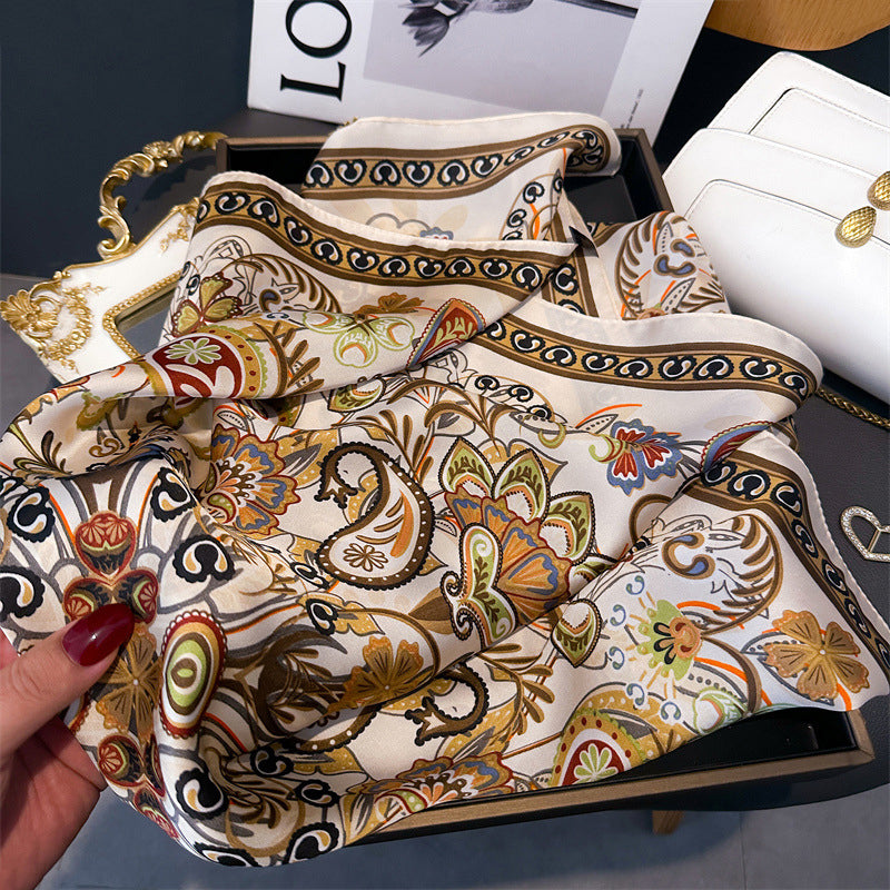 Inspiración Vintage-Foulard de Cachemira de Ethno-Stil