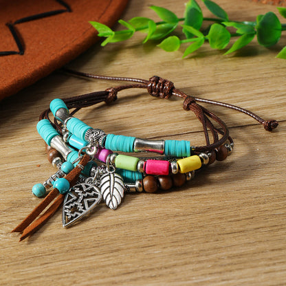 Inspiración Vintage Boho-Chic Brazalete de Diseño