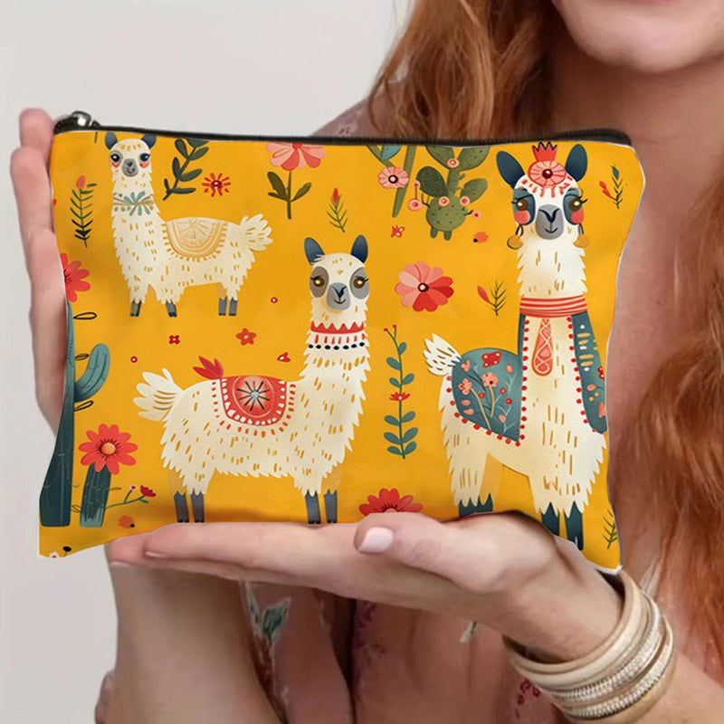 Lässige Bolso de Lujo con Alpakamuster