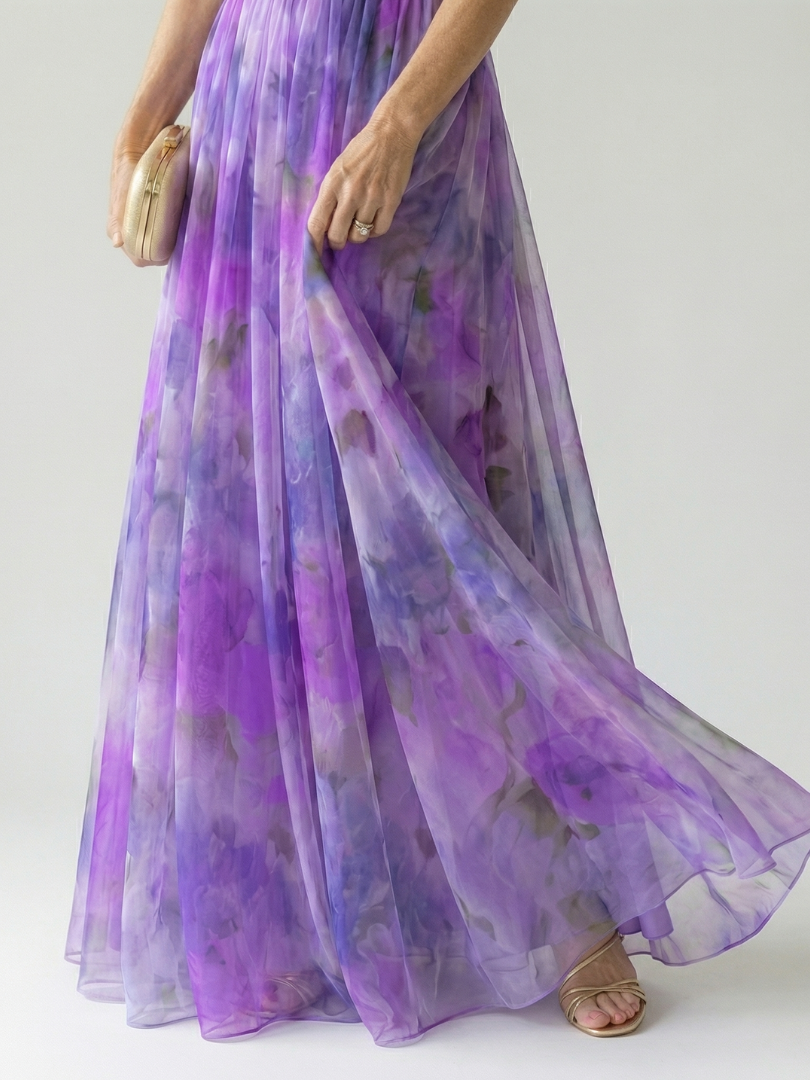 Isel | Soft Wrap Vestido Maxi
