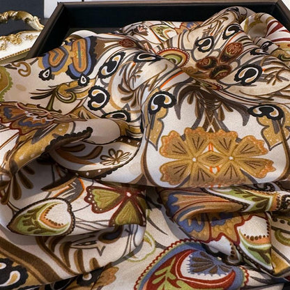 Inspiración Vintage-Foulard de Cachemira de Ethno-Stil