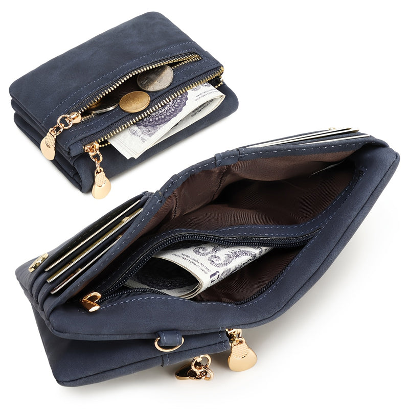 Inspiración Vintage Cartera de Piel Premium