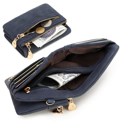 Inspiración Vintage Cartera de Piel Premium