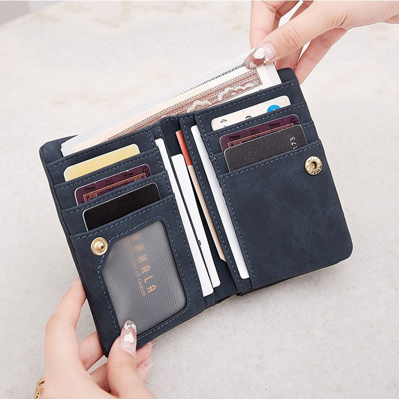 Inspiración Vintage Cartera de Piel Premium