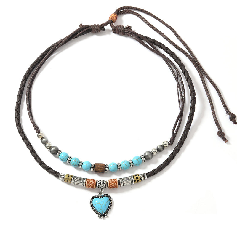 Inspiración Vintage-Collar de Alta Joyería con con Colgante Esculpido de Estilo Maison