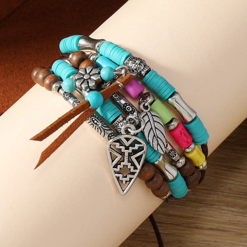 Inspiración Vintage Boho-Chic Brazalete de Diseño