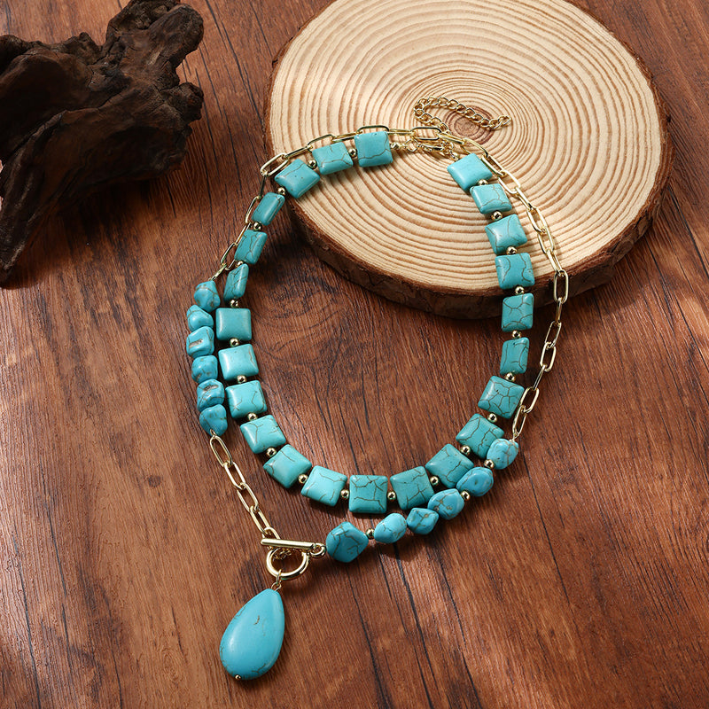 Inspiración Vintage-Collar de Alta Joyería con con Colgante Esculpido de Estilo Maison