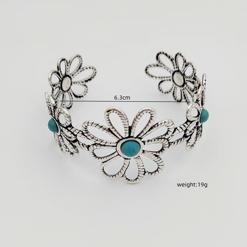 Brazalete de Diseño con Böhmischem Motivo Botánico