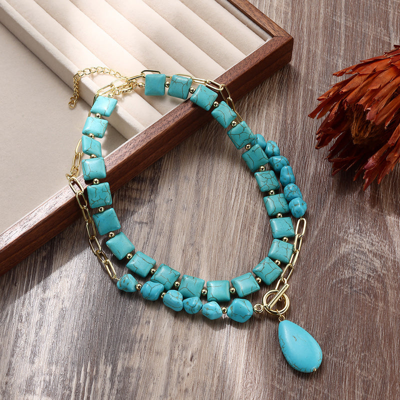 Inspiración Vintage-Collar de Alta Joyería con con Colgante Esculpido de Estilo Maison