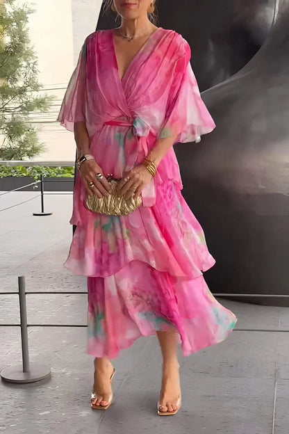 Casar – Elegant chiffon Vestido
