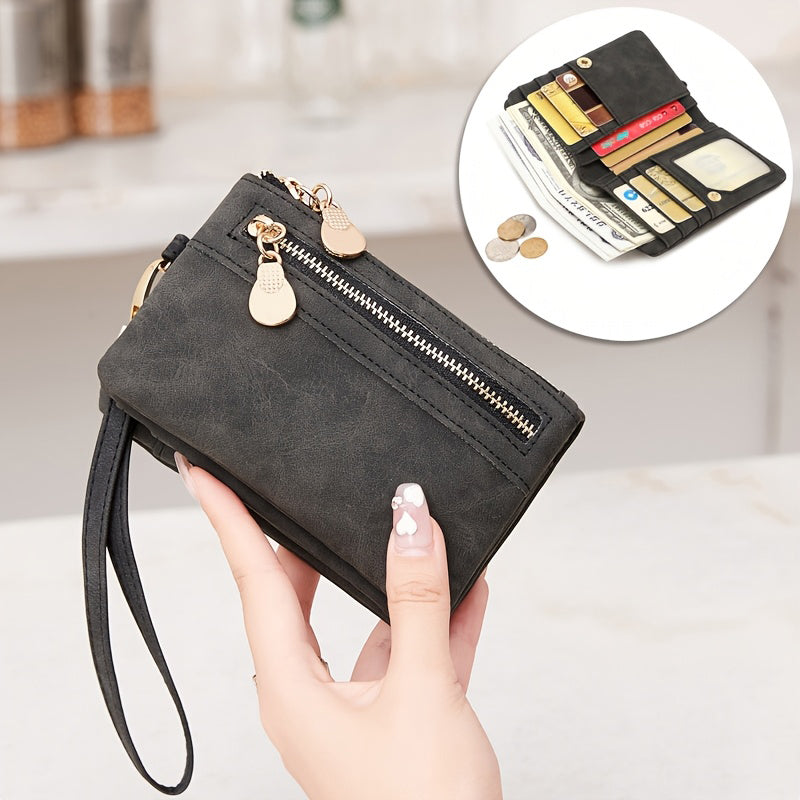 Inspiración Vintage Cartera de Piel Premium