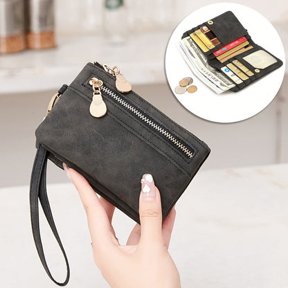 Inspiración Vintage Cartera de Piel Premium