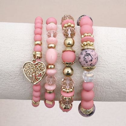 Boho-Chic Brazalete de Perlas Orgánicas