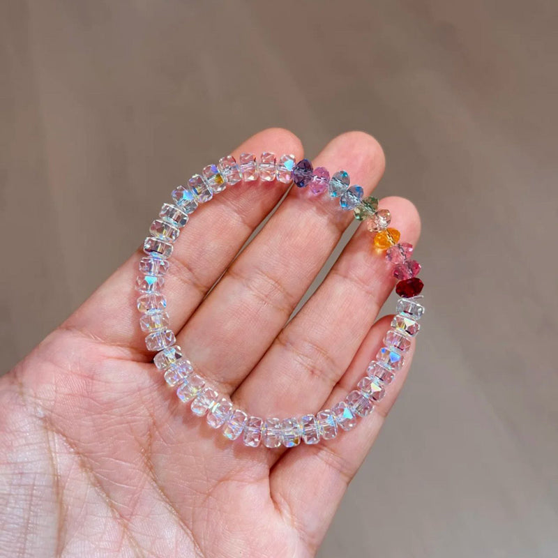Paleta Cromática Brazalete de Perlas Orgánicas