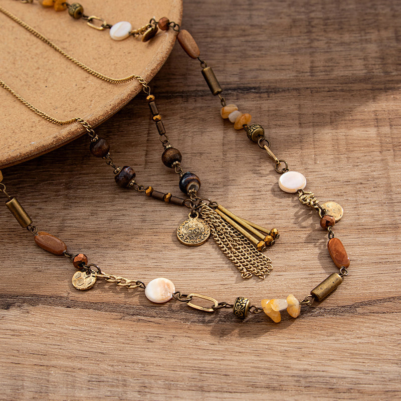 Inspiración Vintage-Collar de Alta Joyería de Estilo Maison