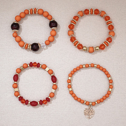 Boho-Chic Brazalete de Perlas Orgánicas