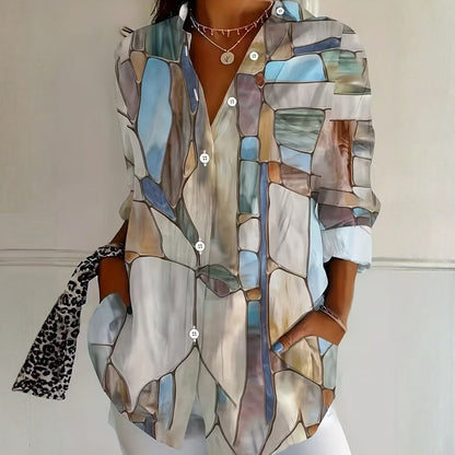 Rena | Casual Refinado Art  Blusa