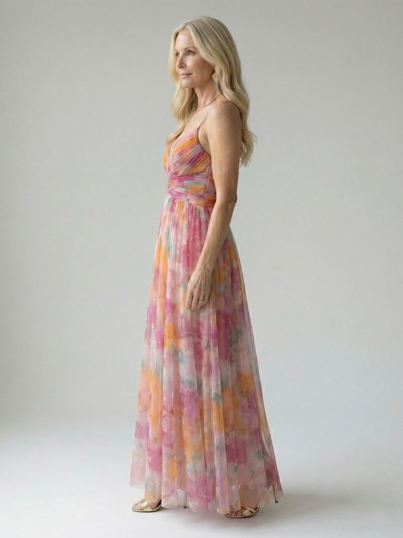 Isel | Soft Wrap Vestido Maxi