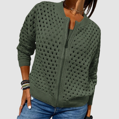 Desiree™ Premium Knitted Cárdigan de Punto