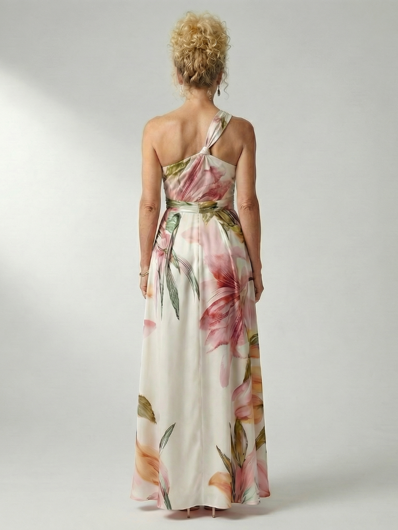 Amiel | Light Floral Vestido Maxi