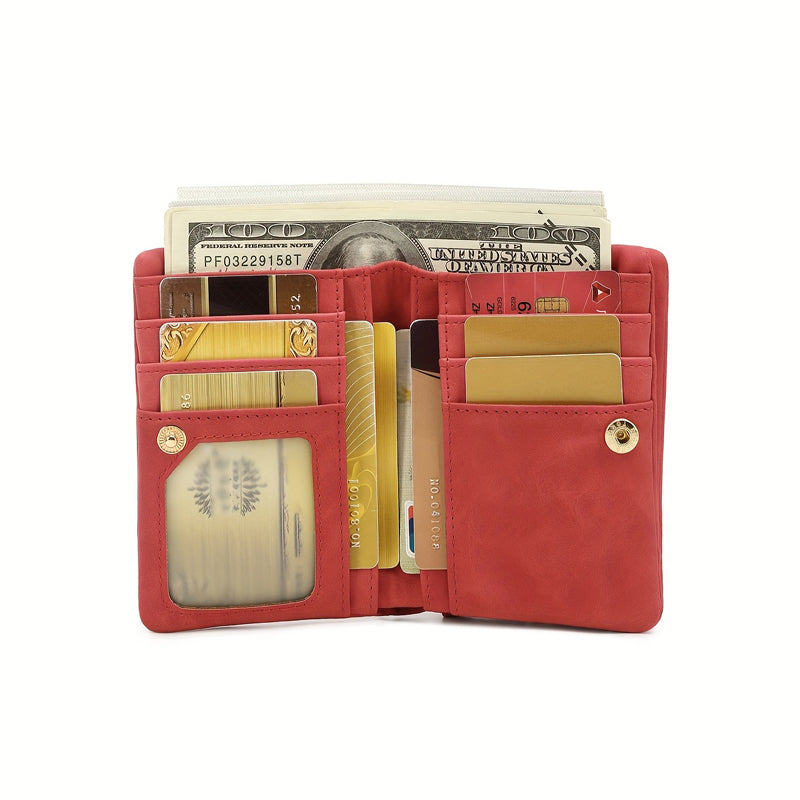 Inspiración Vintage Cartera de Piel Premium