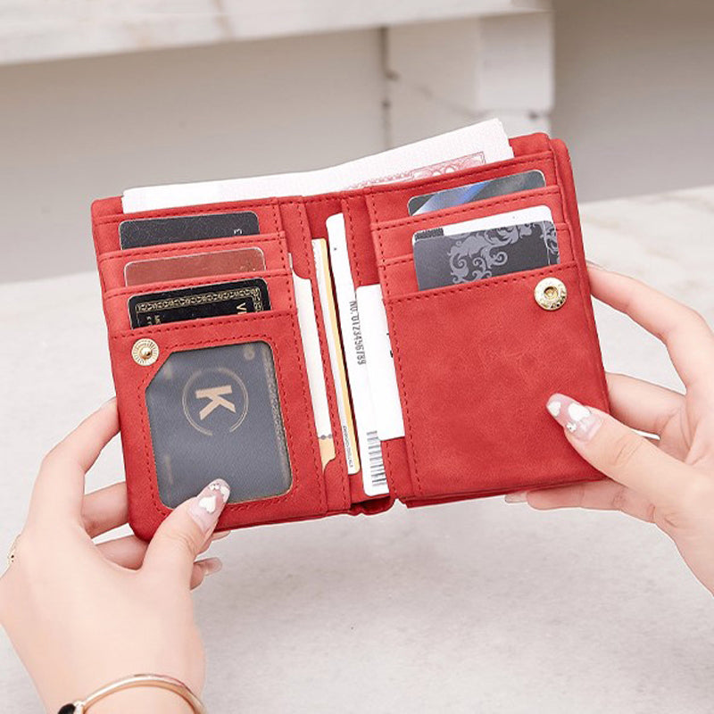 Inspiración Vintage Cartera de Piel Premium