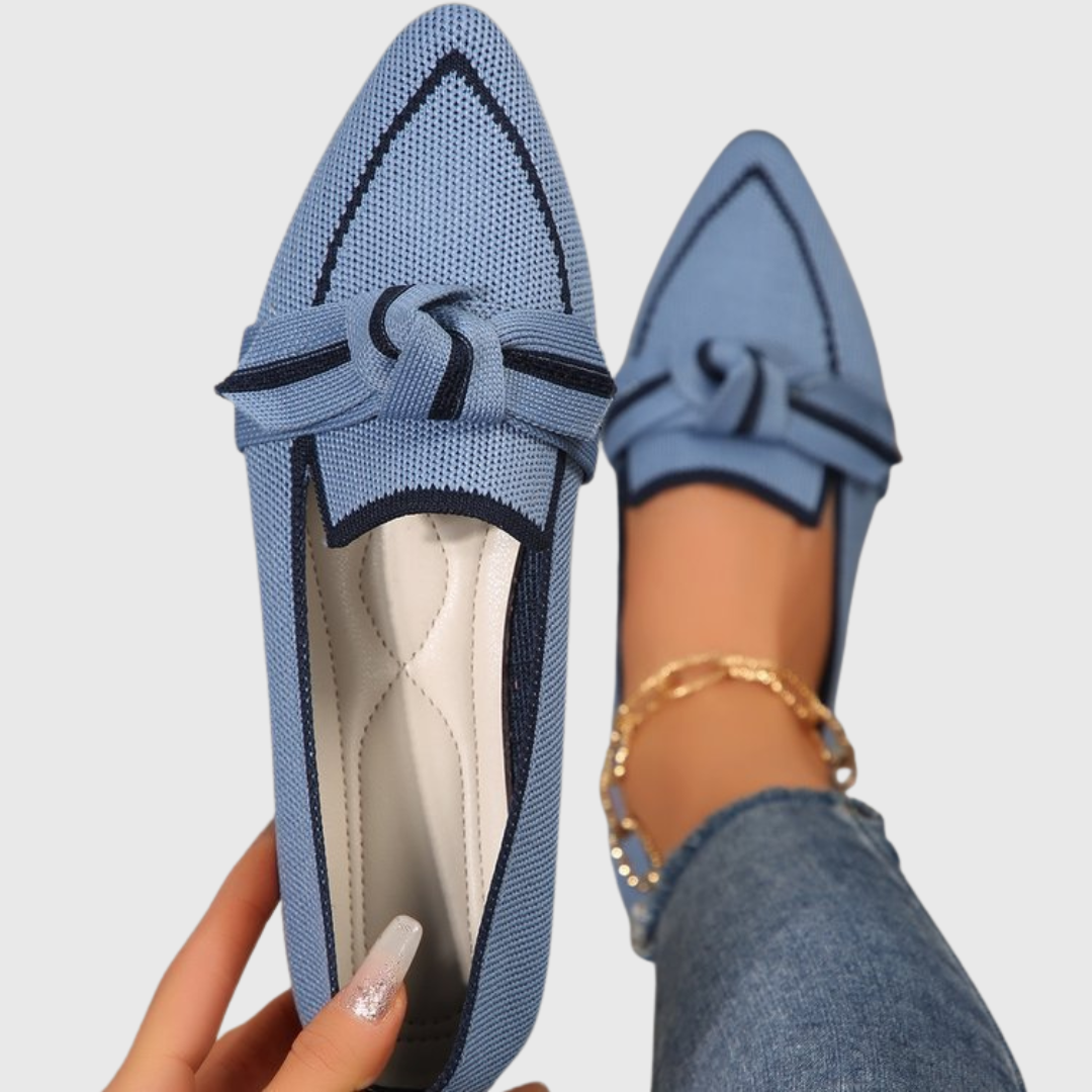 Milena | Knotted Confort Absoluto Mocasines de Piel