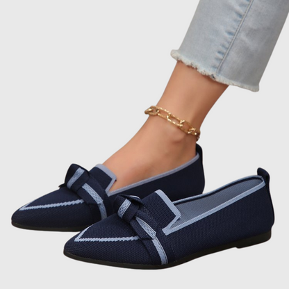 Milena | Knotted Confort Absoluto Mocasines de Piel