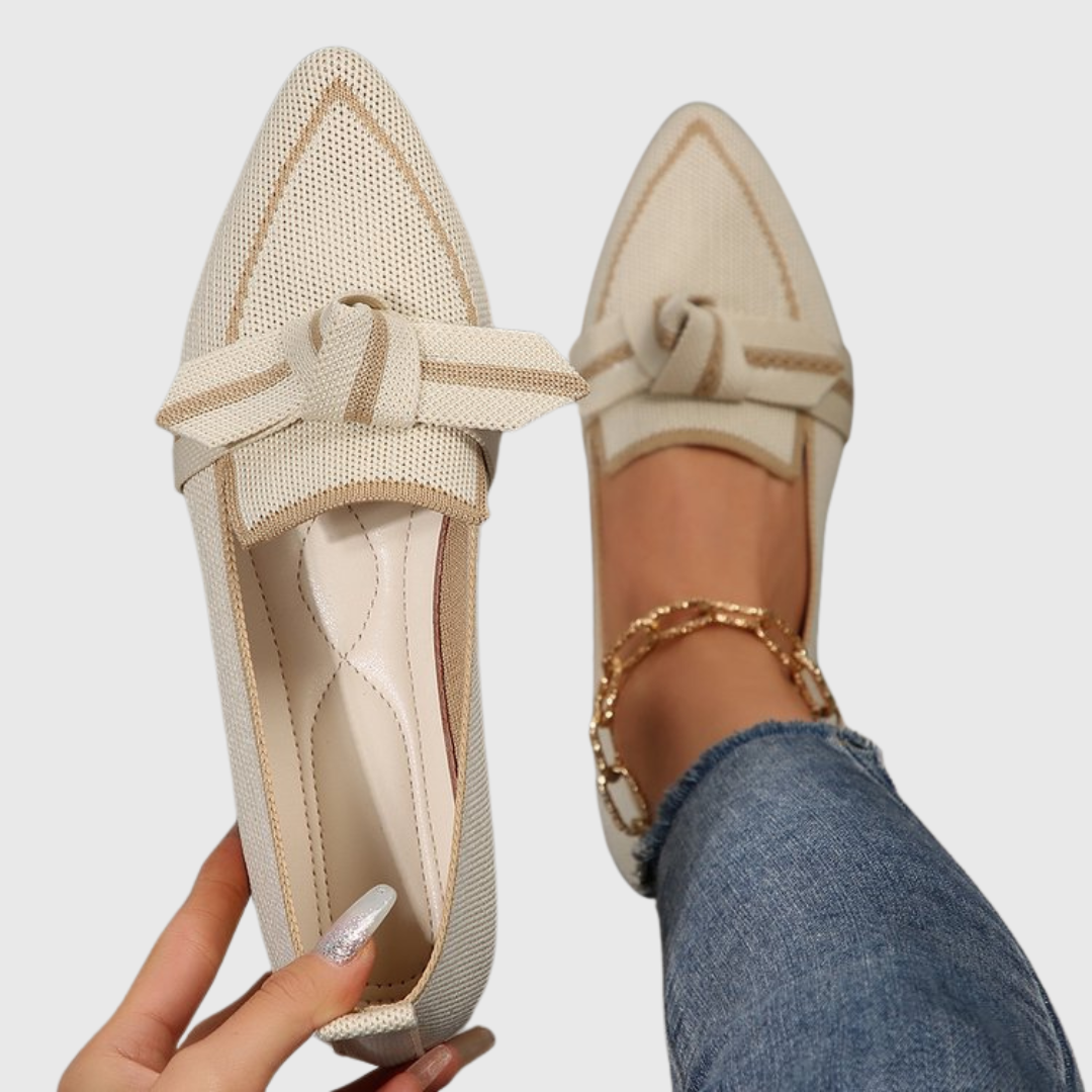 Milena | Knotted Confort Absoluto Mocasines de Piel