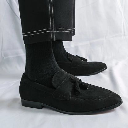 Ettore Suede Tassel Loafer